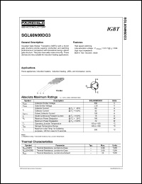 SGL60N90DG3 Datasheet