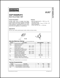 SGP10N60RUFD Datasheet