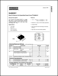 SI4963DY Datasheet