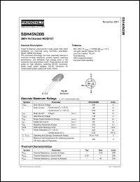SSH45N20B Datasheet