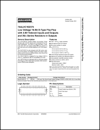 74ALVC16501 Datasheet