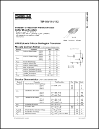 TIP110 Datasheet