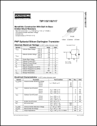 TIP116 Datasheet
