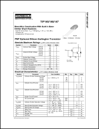 TIP145 Datasheet