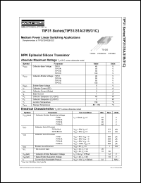 TIP31 Datasheet