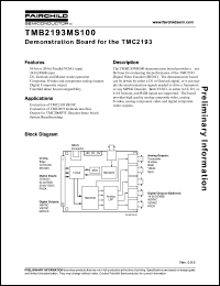 TMB2193MS100 Datasheet