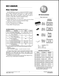 MC14069UBCL Datasheet