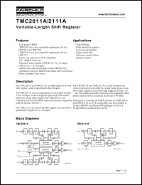 TMC2011AX1 Datasheet