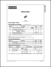 1S923 Datasheet