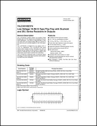 74LCXH16373 Datasheet