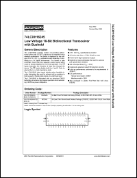 74LCXH16244MTD Datasheet