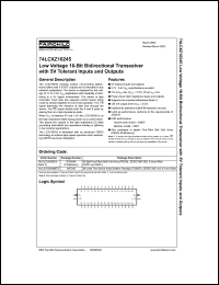 74LCXZ16240MEA Datasheet