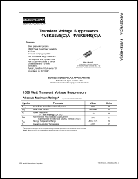 1V5KE180CA Datasheet