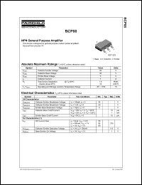BCP68 Datasheet