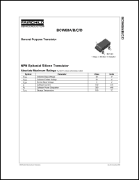 BCW60D Datasheet