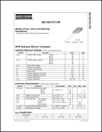 BD135 Datasheet