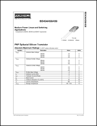 BD438 Datasheet