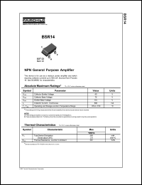 BSR14 Datasheet
