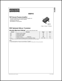 BSR16 Datasheet