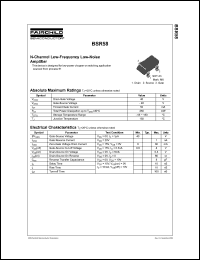 BSR58 Datasheet