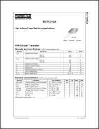 BUT12 Datasheet