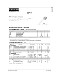 2N7051 Datasheet