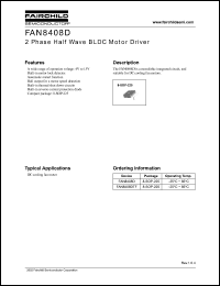 FAN8400BD3 Datasheet