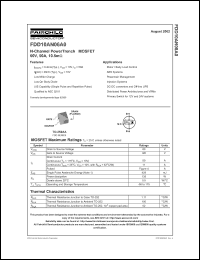 FDD10AN06A0 Datasheet