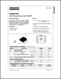 FDS2070N3 Datasheet