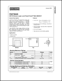 FDZ7064N Datasheet