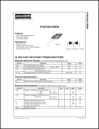 FFAF20U120DN Datasheet