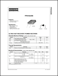 FFB10U20S Datasheet