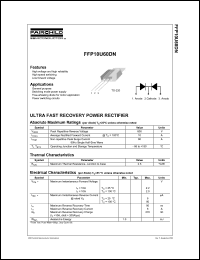 FFP10U60DN Datasheet