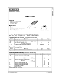 FFPF05U120S Datasheet