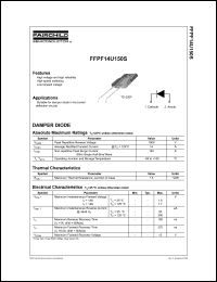 FFPF14U150S Datasheet