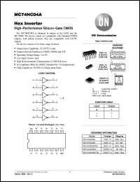MC74HC04ADTEL Datasheet