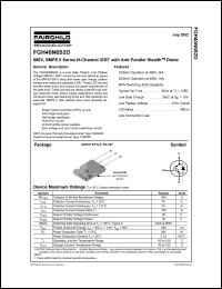 FGH40N6S2D Datasheet