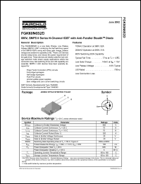 FGK60N6S2D Datasheet