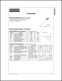 FJNS4205R Datasheet