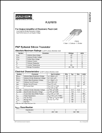 FJU1615 Datasheet