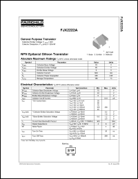 FJX2222A Datasheet