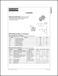 FJX3904 Datasheet