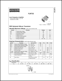 FJX733 Datasheet