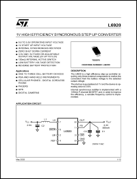 L6920D Datasheet