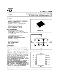 LCP02-150B1 Datasheet