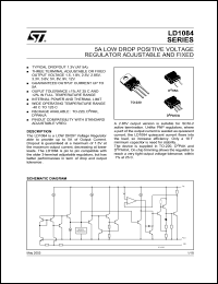 LD1085V80 Datasheet