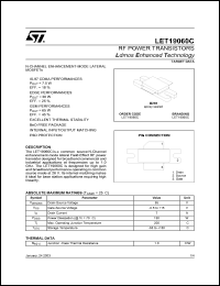LET19060C Datasheet