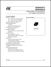 M28R400C Datasheet