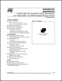 M36DR432AD Datasheet