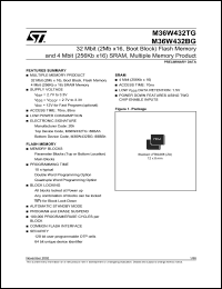 M36W416BG Datasheet